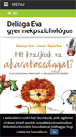 Mobile Screenshot of gyermekpszichologia.info